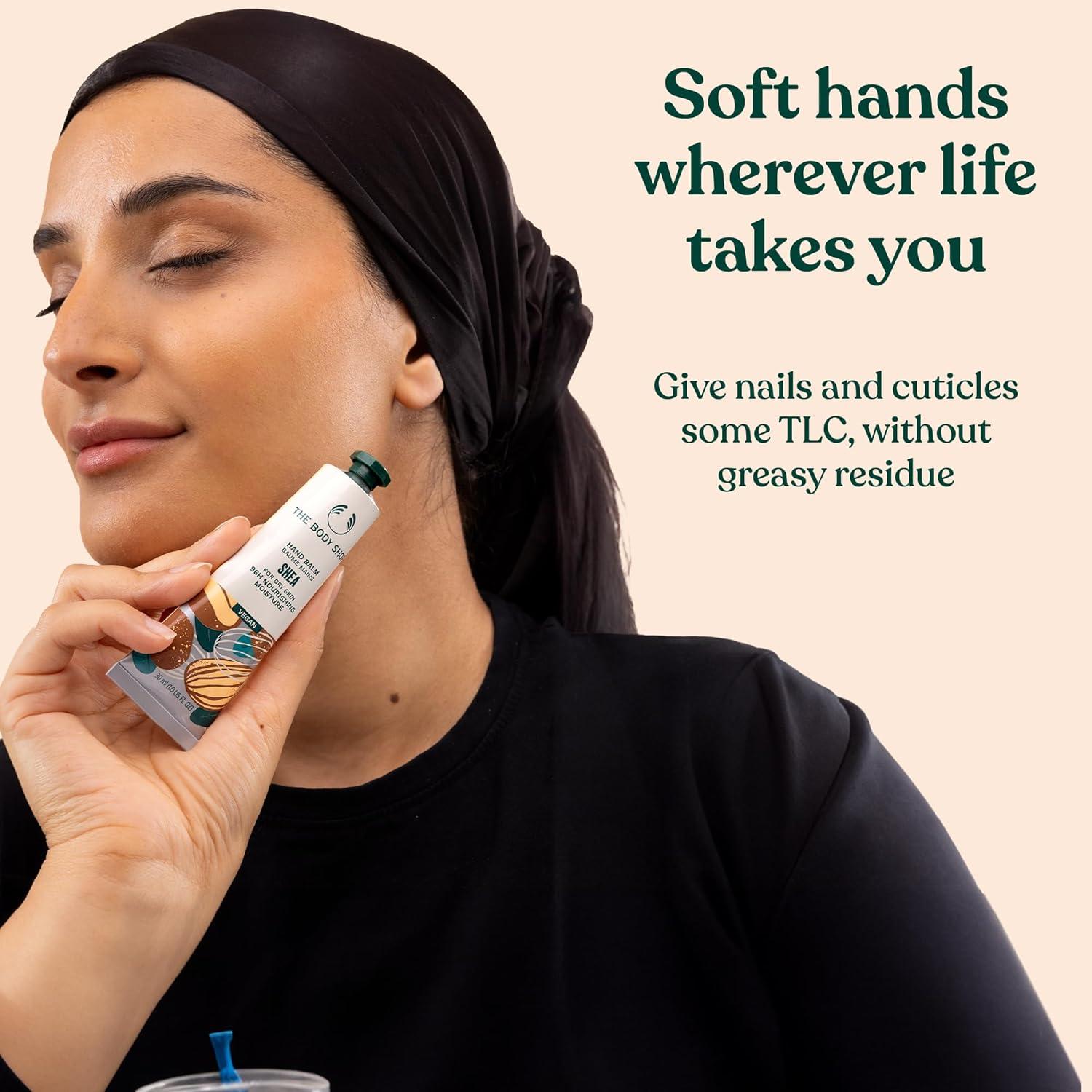 imageThe Body Shop Handcare Collection 5 Piece Gift Set Includes British Rose Shea Moringa Mango amp Almond Milk Hand Balms Vegan