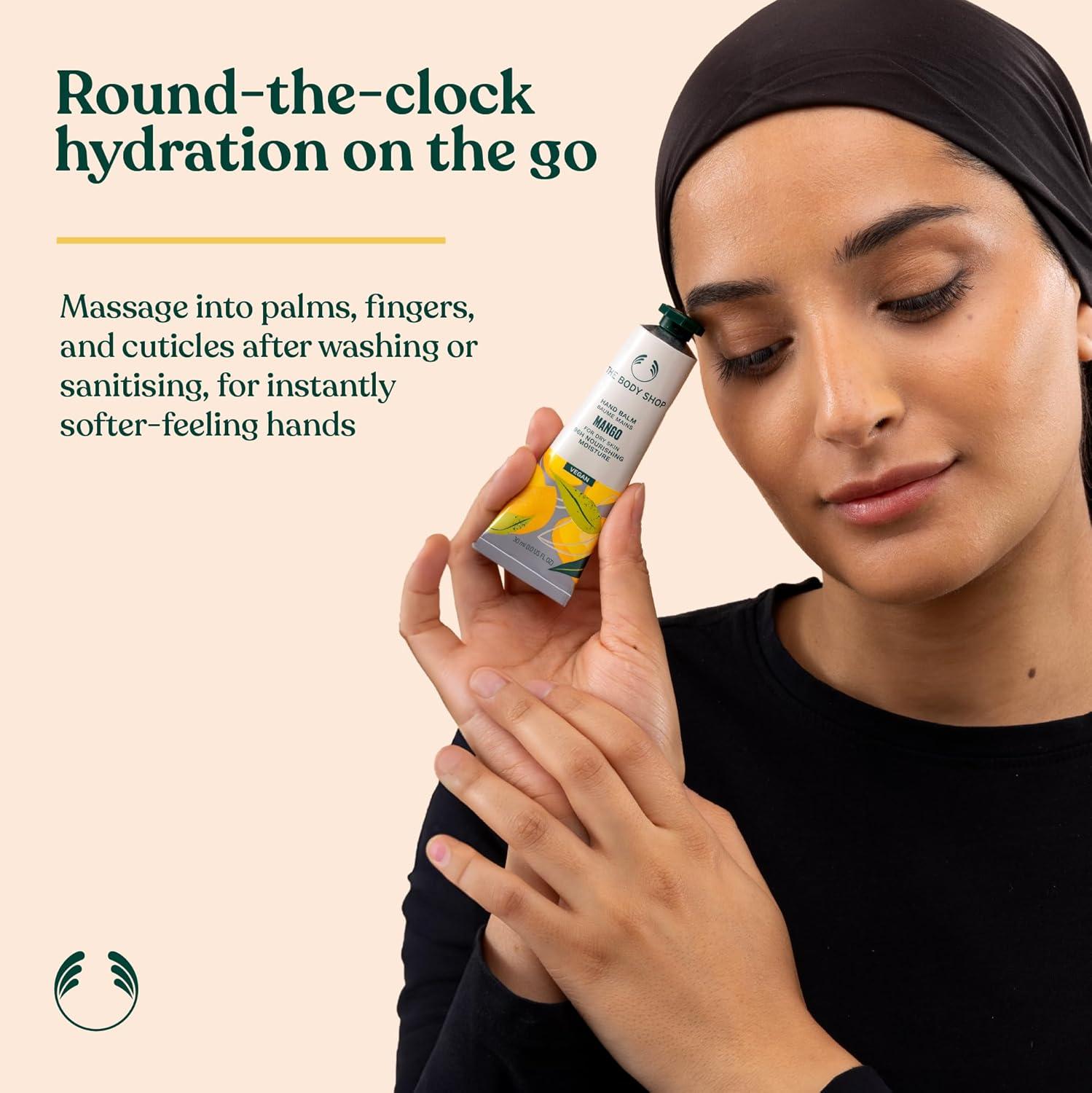 imageThe Body Shop Handcare Collection 5 Piece Gift Set Includes British Rose Shea Moringa Mango amp Almond Milk Hand Balms Vegan