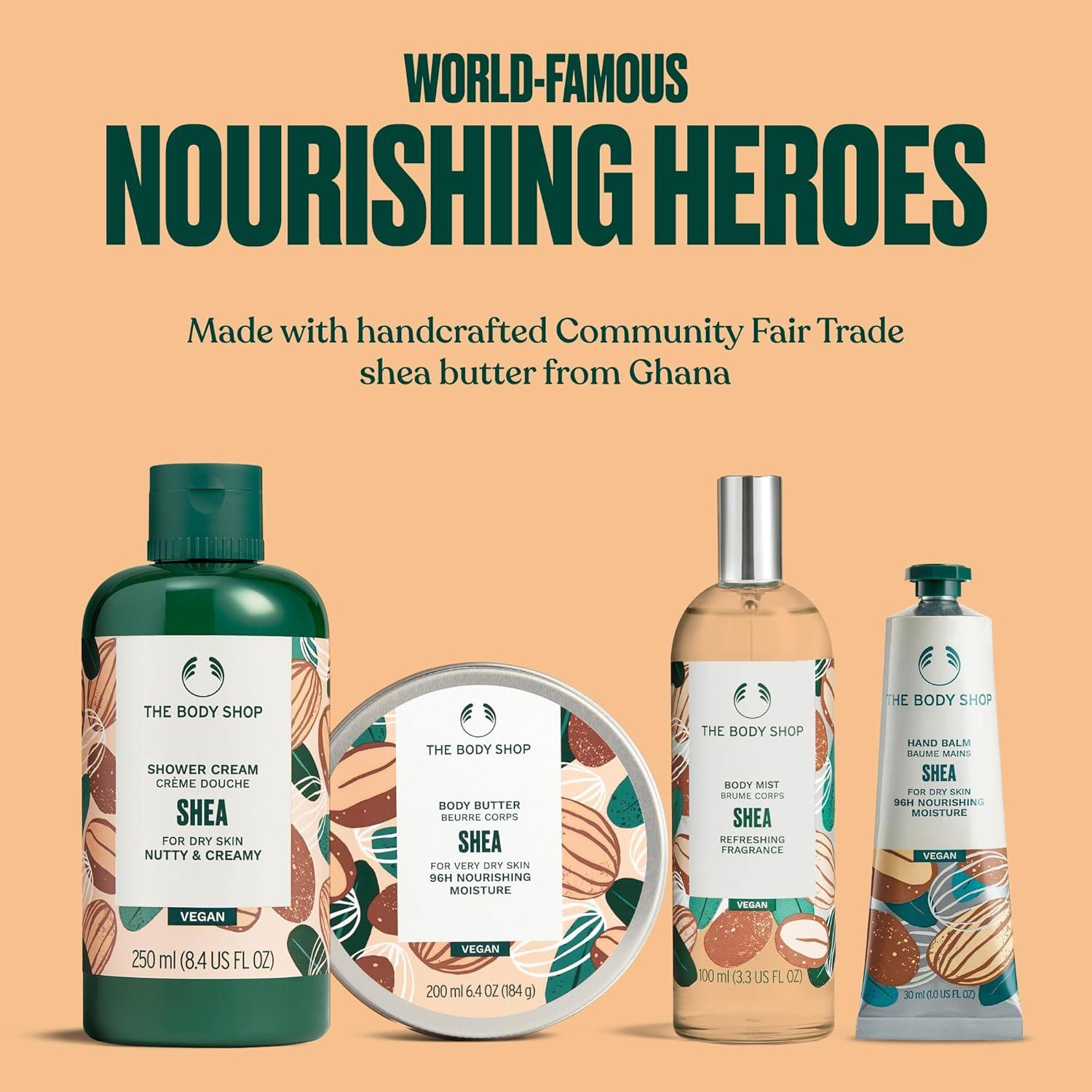 imageThe Body Shop Nourish amp Flourish Shea Body Care Gift Set Vegan 5Piece Gift Set
