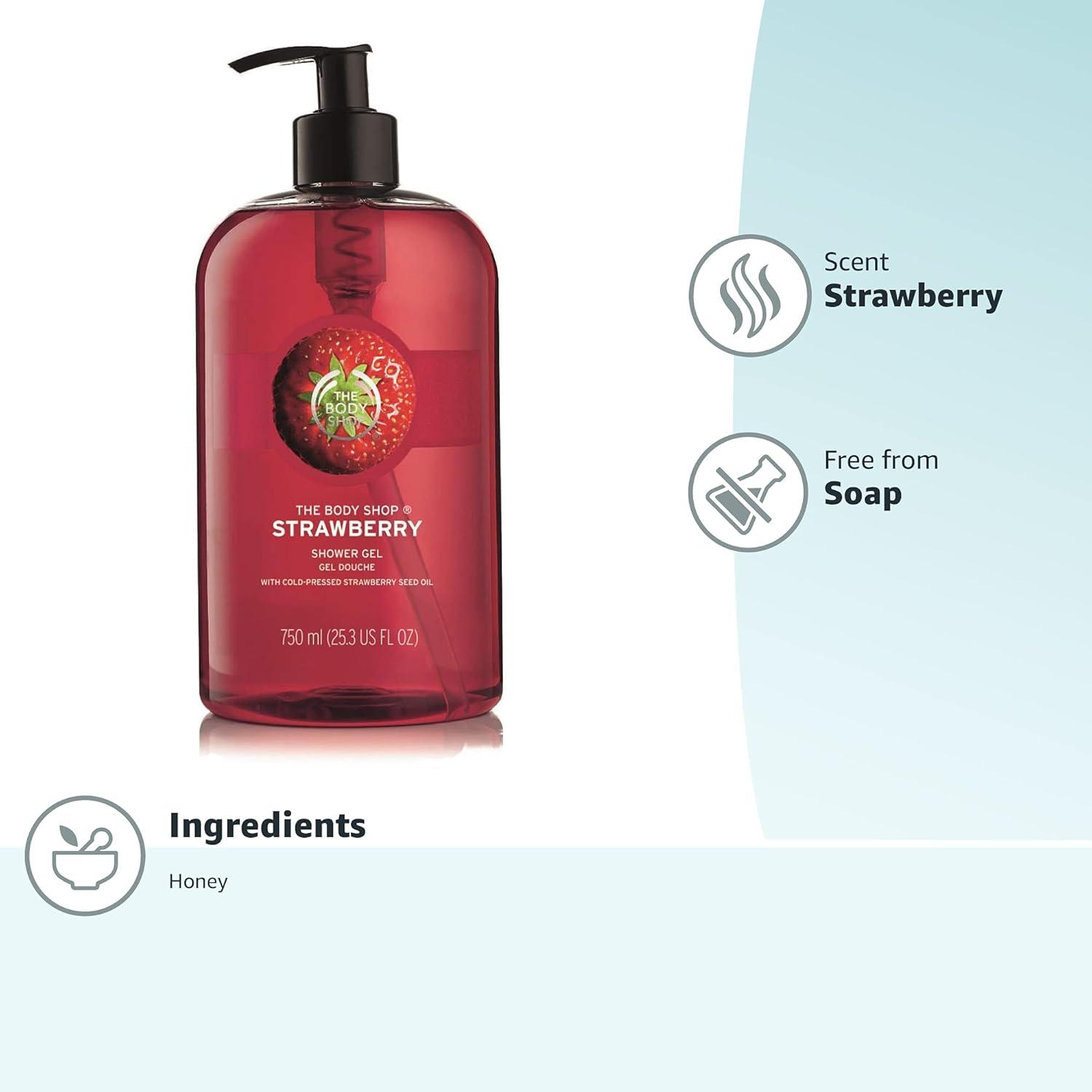 imageThe Body Shop Pink Grapefruit Shower Gel 253 Fl OzStrawberry