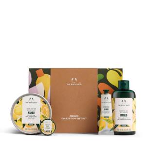 The Body Shop Mango Collection Gift Set – 4 Piece Set, Shower Gel, Body Butter, Lip Butter, Hand Balm, Vegan