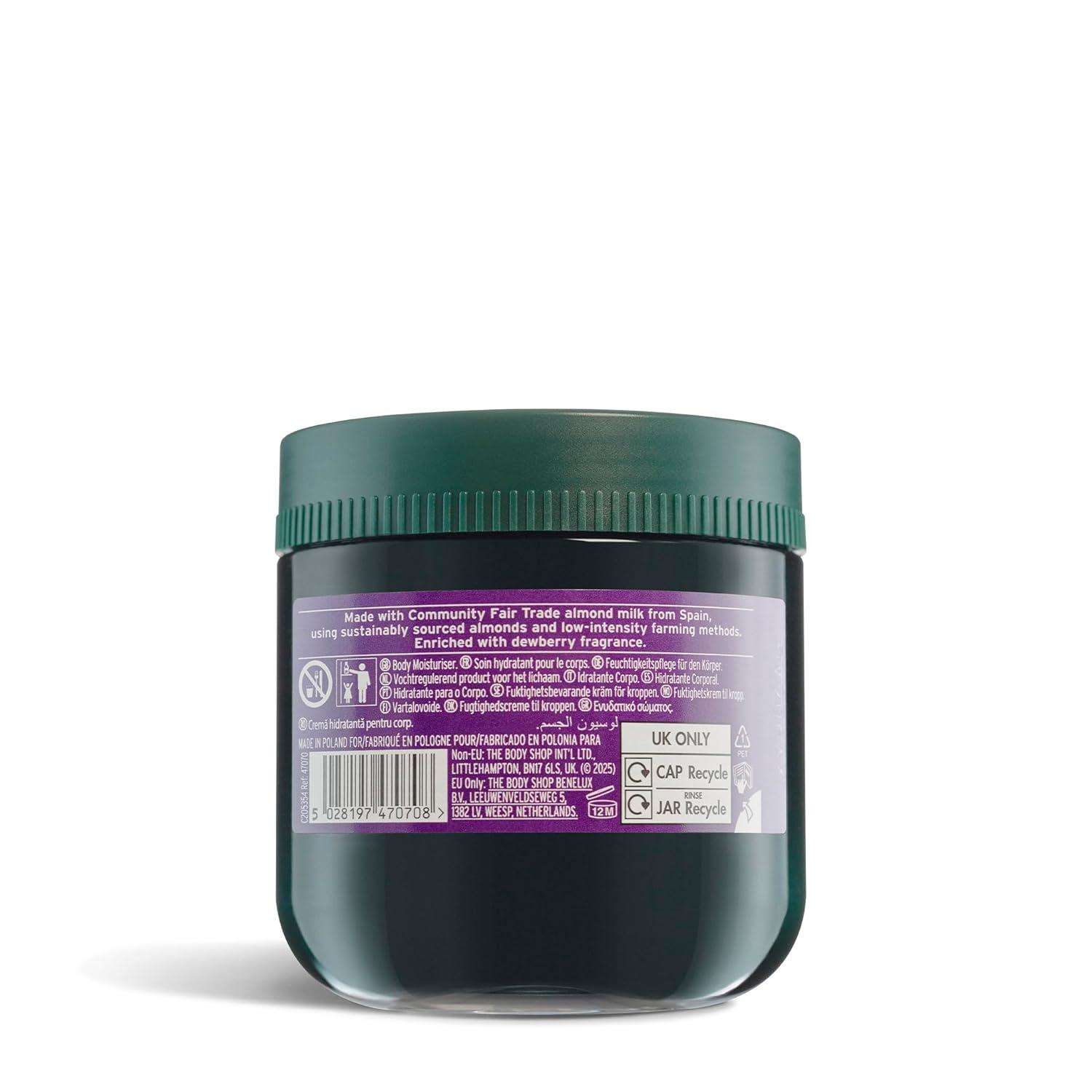 imageThe Body Shop Dewberry Body Yogurt 48hr Hydrating Moisturizer for Dry Skin Fruity Scent Lightweight Vegan 200 ml
