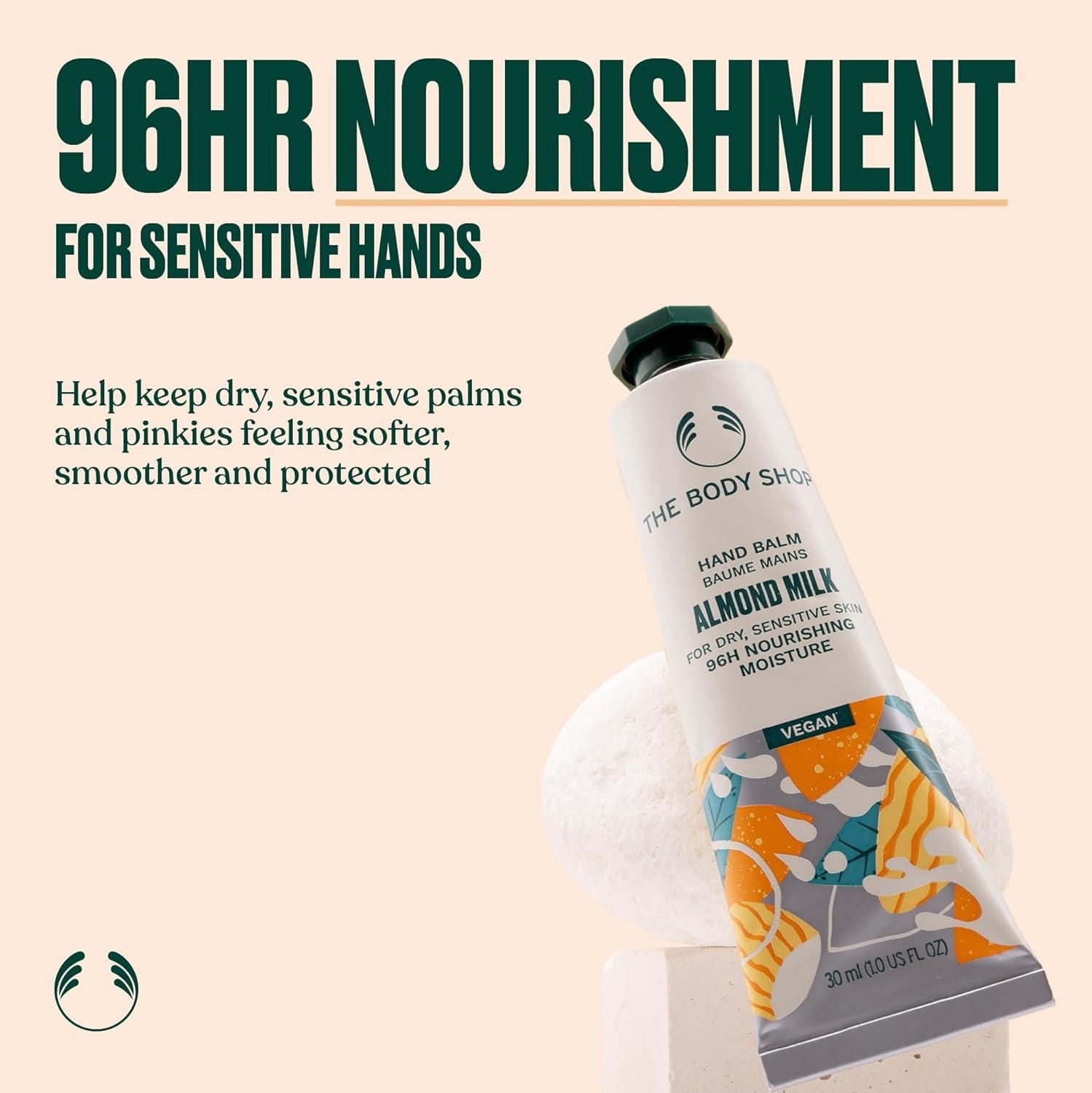 imageThe Body Shop Pink Grapefruit Hand Cream Citrus Fragrance OntheGo Hydration Vegan 10 ozAlmond Milk Honey