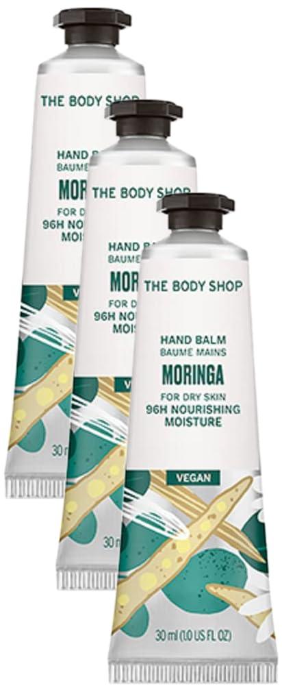 imageThe Body Shop Pink Grapefruit Hand Cream Citrus Fragrance OntheGo Hydration Vegan 10 ozMoringa