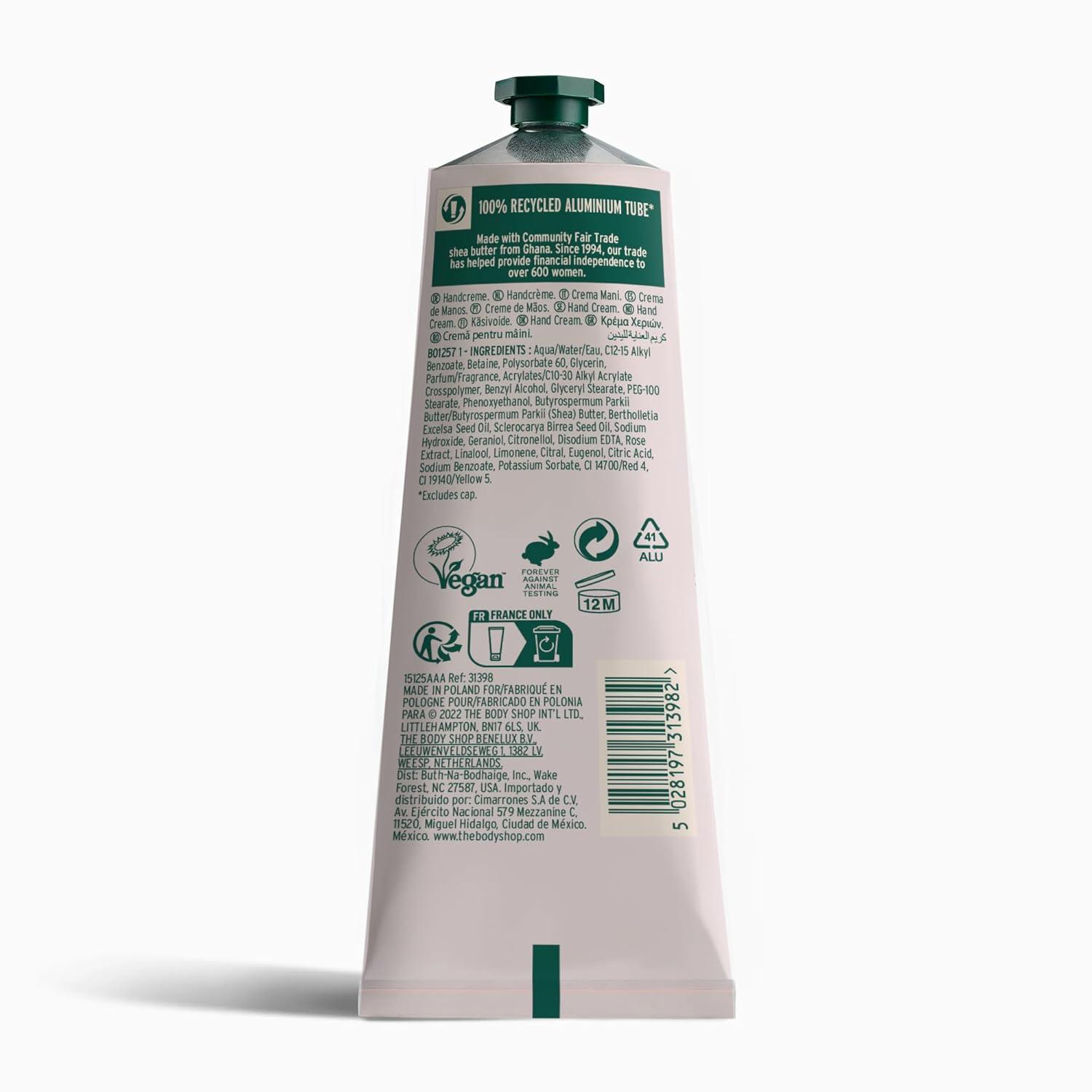 imageThe Body Shop Pink Grapefruit Hand Cream Citrus Fragrance OntheGo Hydration Vegan 10 ozRose