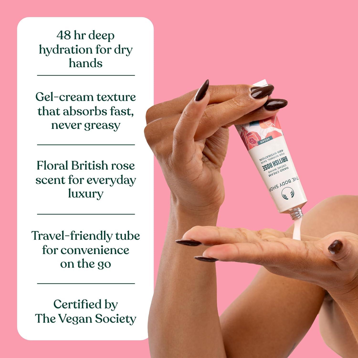 imageThe Body Shop Pink Grapefruit Hand Cream Citrus Fragrance OntheGo Hydration Vegan 10 ozRose