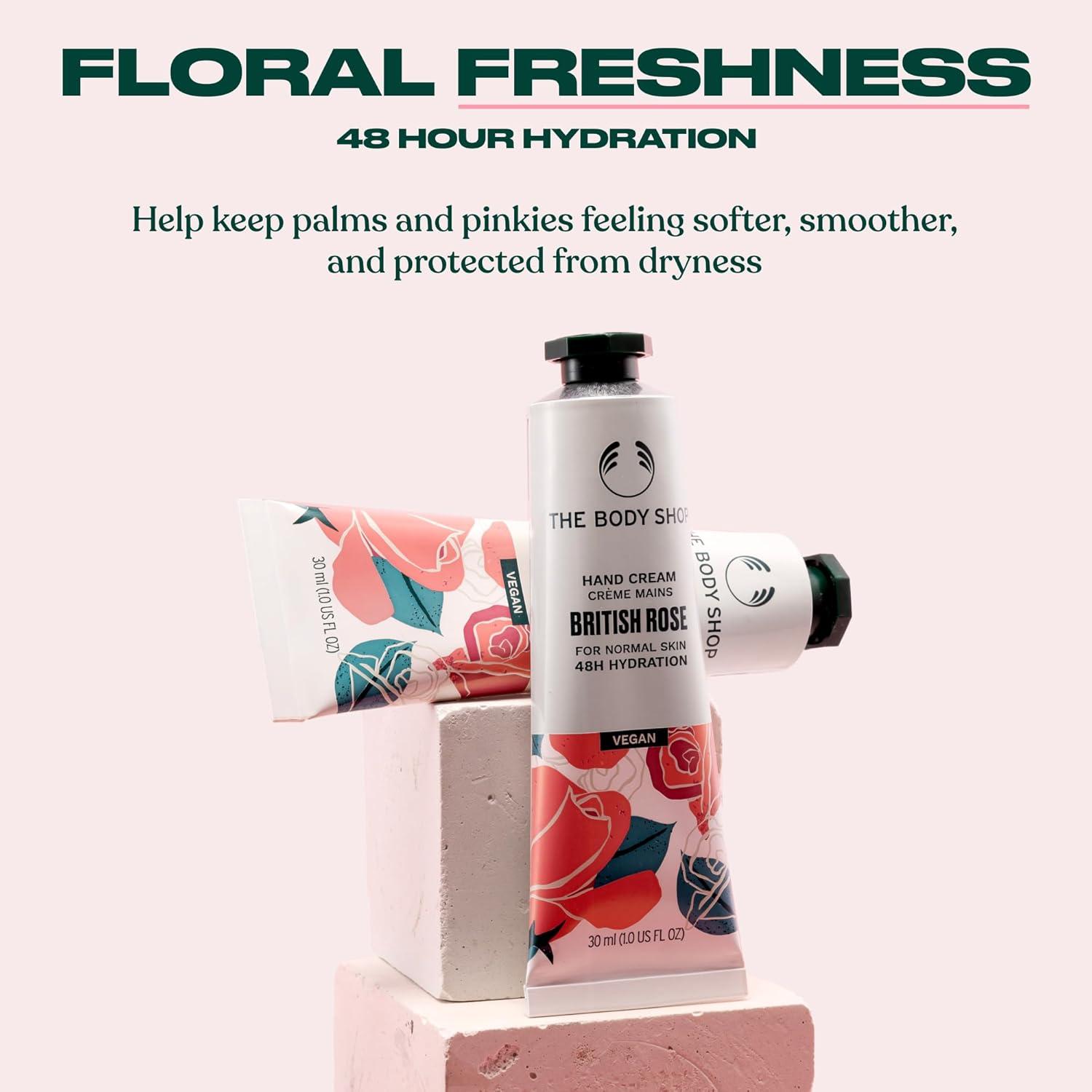 imageThe Body Shop Pink Grapefruit Hand Cream Citrus Fragrance OntheGo Hydration Vegan 10 ozRose