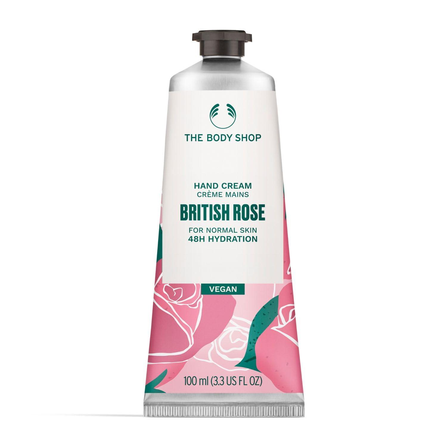 imageThe Body Shop Pink Grapefruit Hand Cream Citrus Fragrance OntheGo Hydration Vegan 10 ozRose