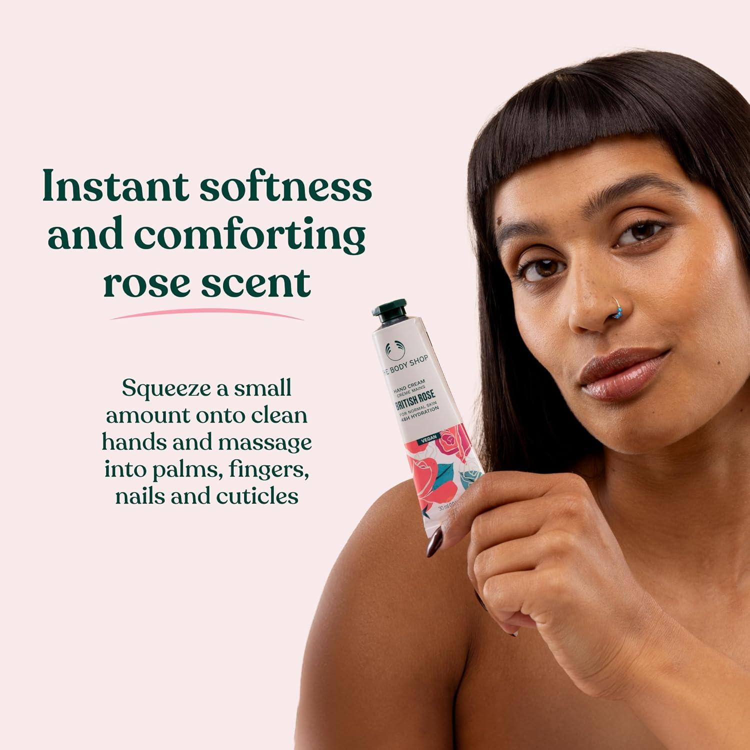 imageThe Body Shop Pink Grapefruit Hand Cream Citrus Fragrance OntheGo Hydration Vegan 10 ozRose