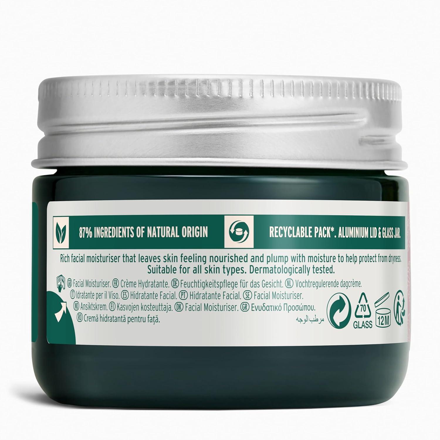 imageThe Body Shop Vitamin E Intense Moisture Cream 72hr Face Moisturizer with Hyaluronic Acid Whipped Face Cream for Softer Smoother Skin Vegan 50 ml 17 oz