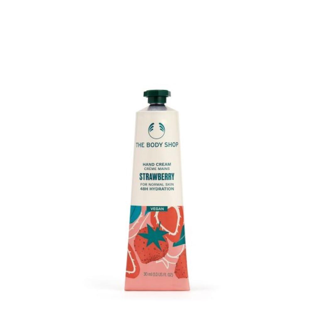 imageThe Body Shop Pink Grapefruit Hand Cream  Citrus Fragrance OntheGo Hydration  Vegan  10 ozStrawberry