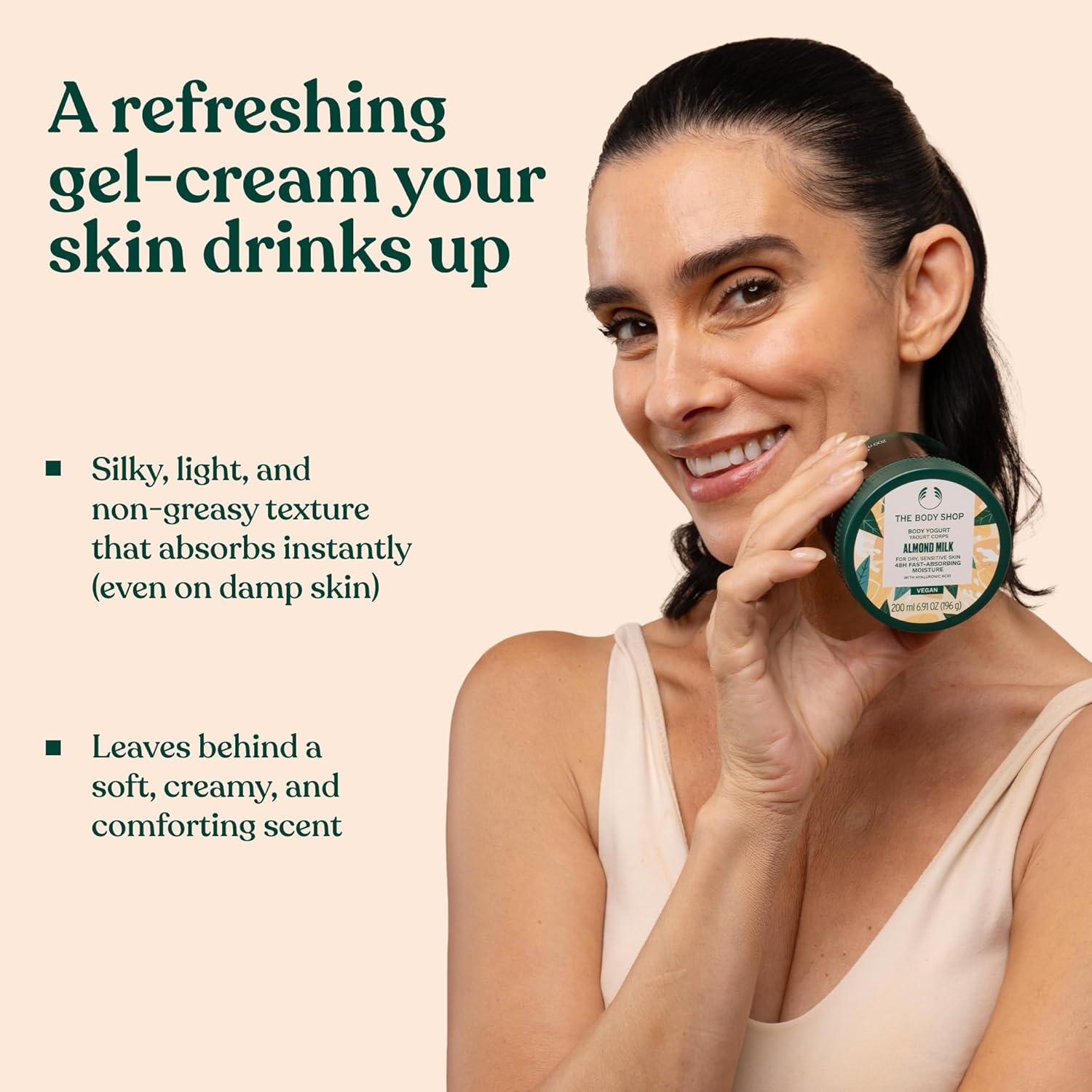 imageThe Body Shop Almond Milk Essentials Gift Set Shower Cream 250ml Body Yogurt 200ml Hand Balm 30ml Gift Set Body Wash Moisturiser amp Hand Balm Cruelty Free amp Vegan Dermatologically Tested