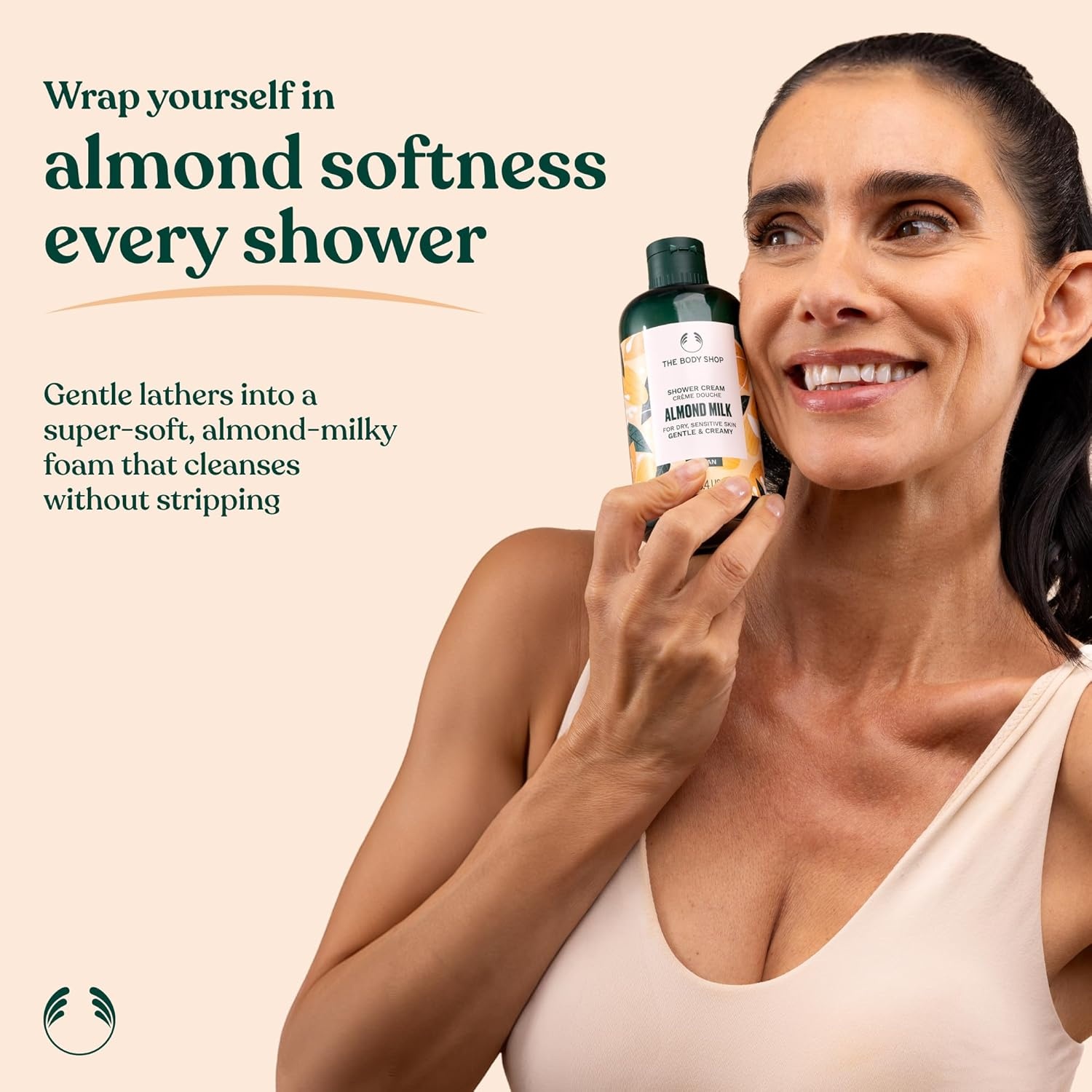 imageThe Body Shop Almond Milk Essentials Gift Set Shower Cream 250ml Body Yogurt 200ml Hand Balm 30ml Gift Set Body Wash Moisturiser amp Hand Balm Cruelty Free amp Vegan Dermatologically Tested