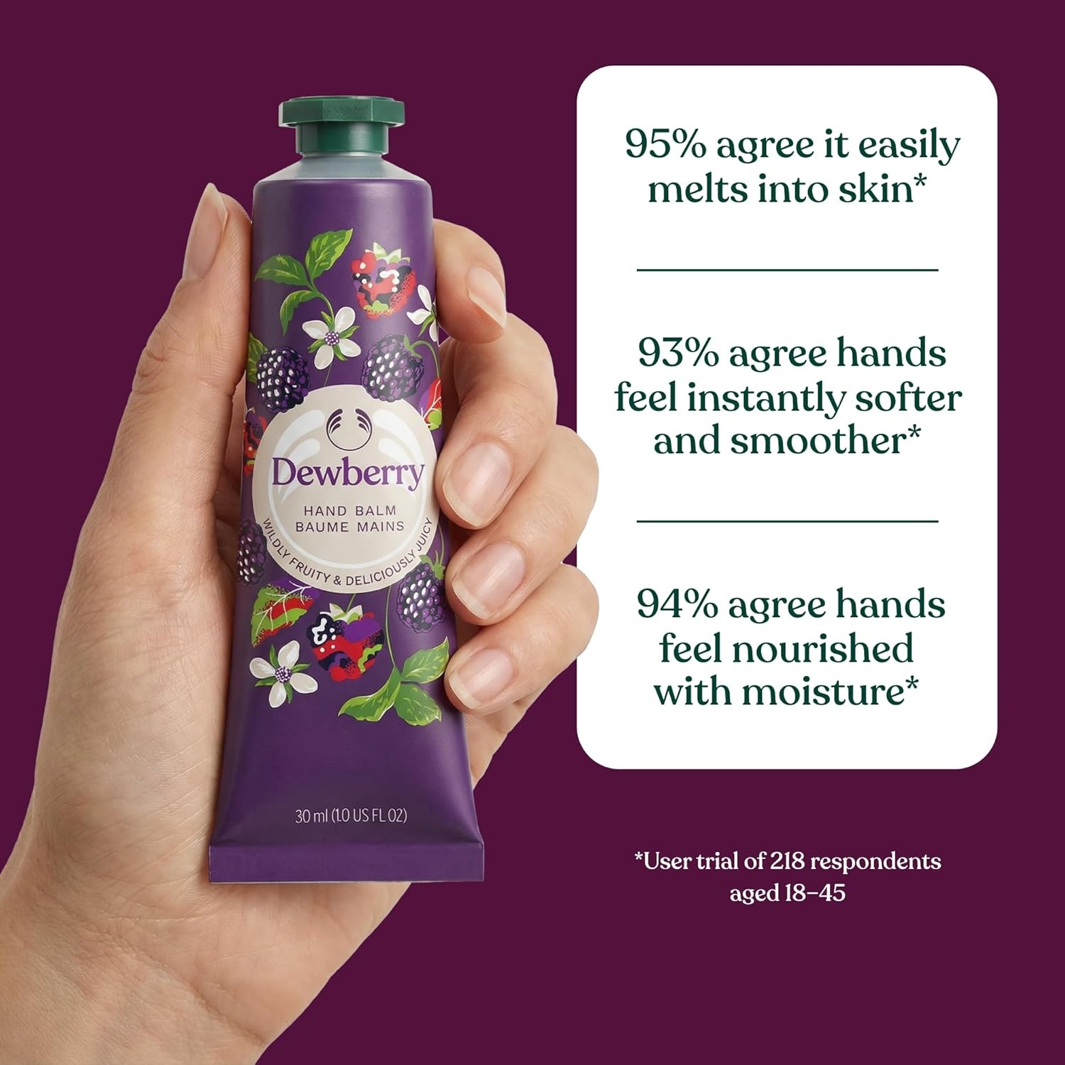 imageThe Body Shop Dewberry Essentials 3 Piece Set Shower Gel Hand Balm Body Yogurt Fruity amp Floral Scent