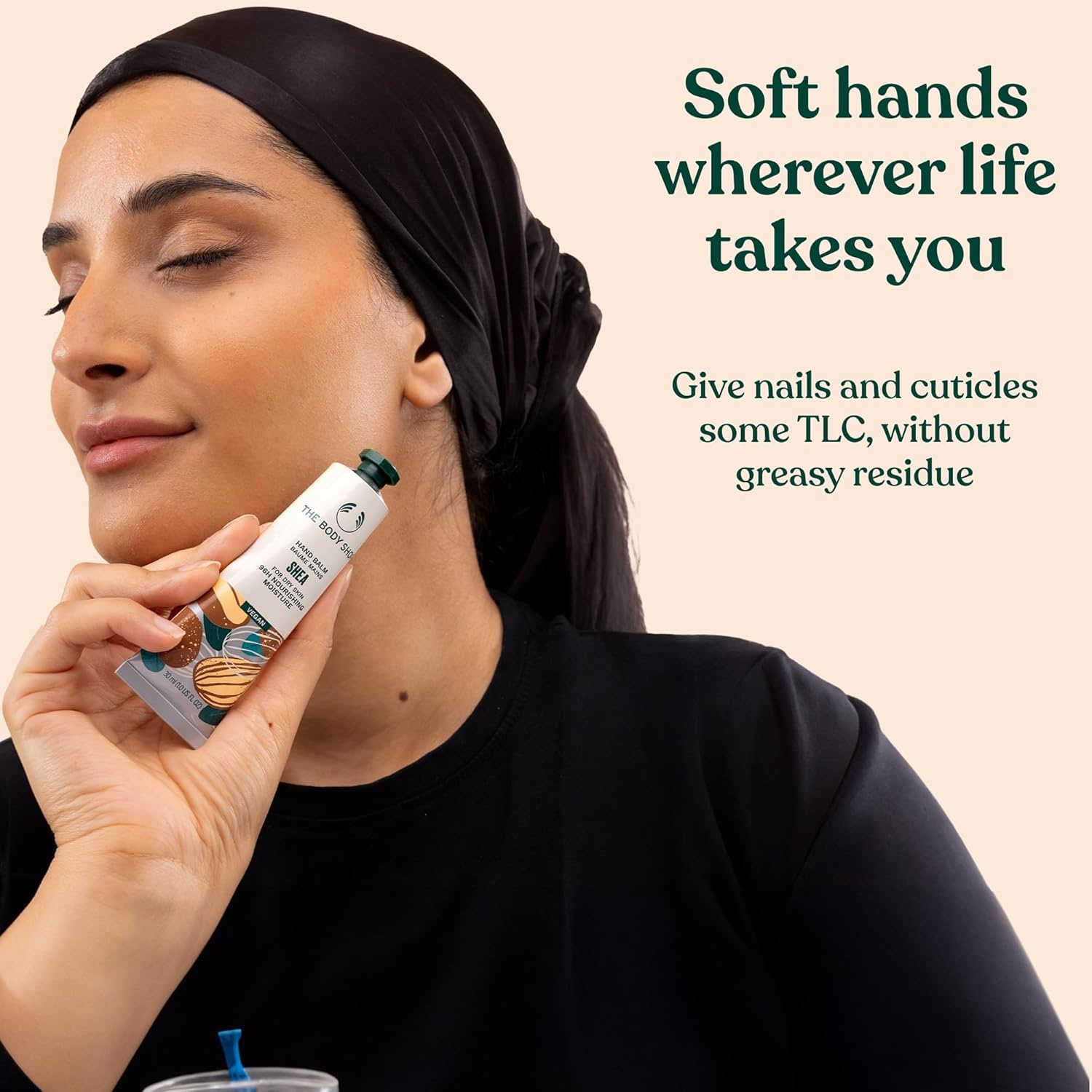 imageThe Body Shop Handcare Trio 3 Piece Set Nourishing Hand Balm and Cream for Dry Cracked Hands Vegan