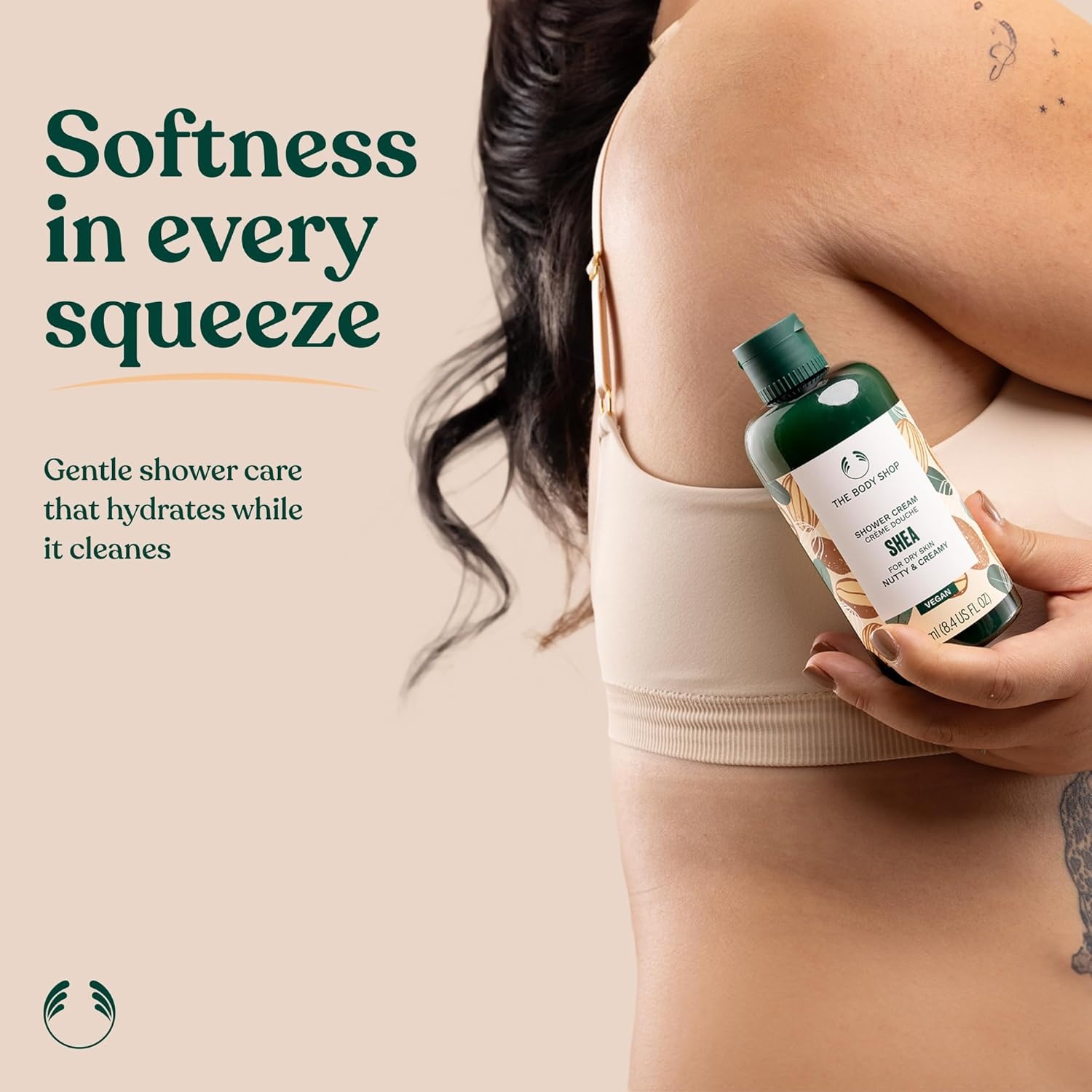 imageThe Body Shop Intro to Shea Mini 2 Piece Set Travel Size Shower Cream and Body Butter for Very Dry Skin