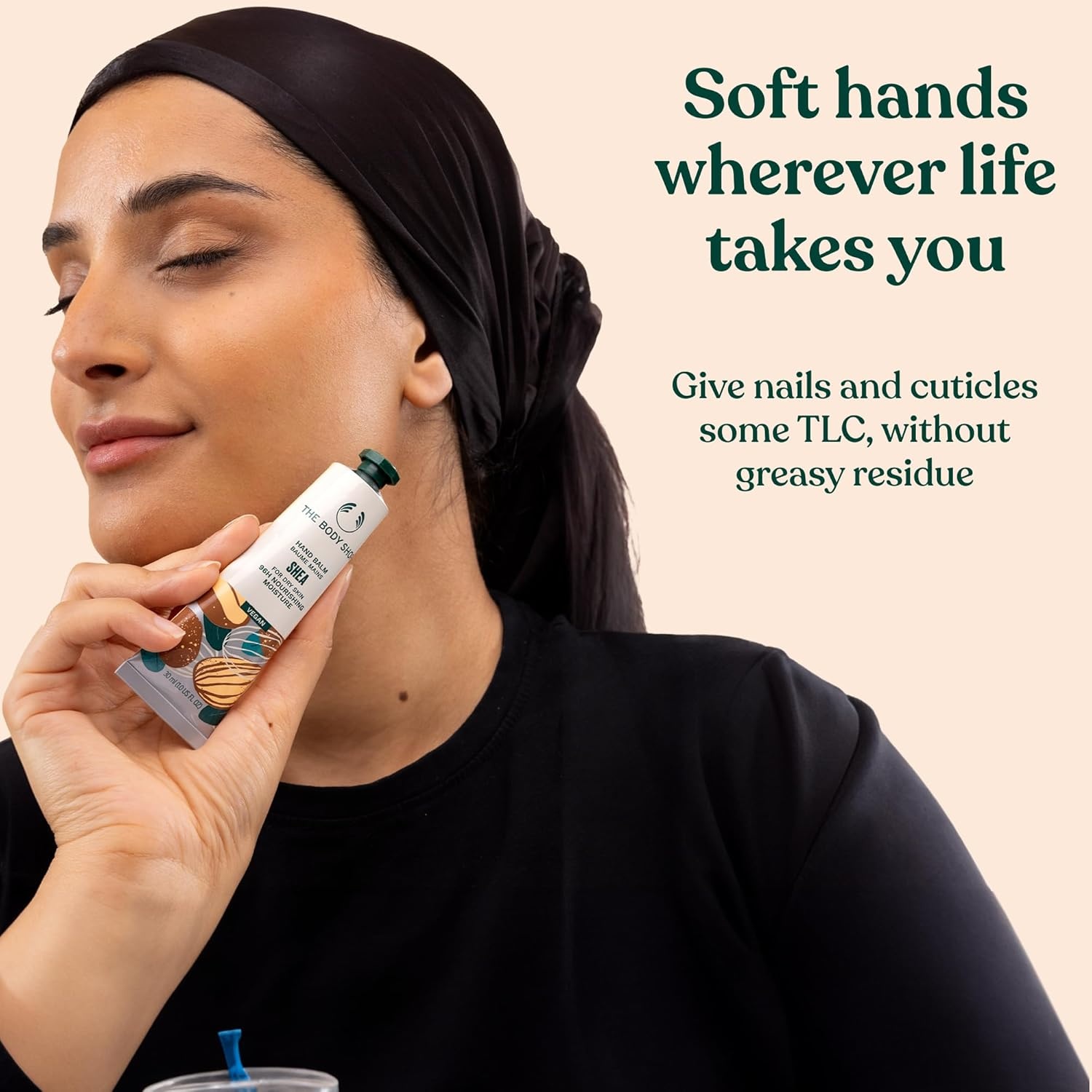 imageThe Body Shop Shea Essentials 4 Piece Set Shower Cream Hand Balm Lip Butter Body Butter for Dry Skin Vegan