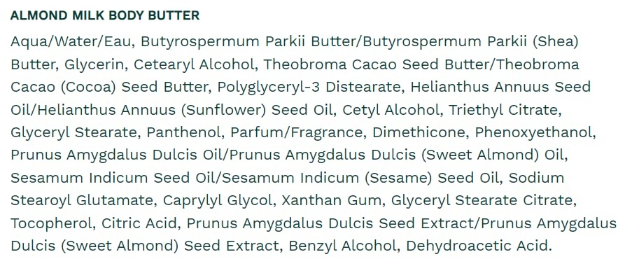 imageThe Body Shop Body ButterAlmond