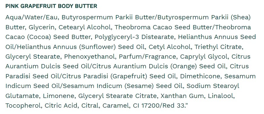 imageThe Body Shop Body ButterGrapefruit