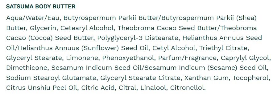 imageThe Body Shop Body ButterSatsuma