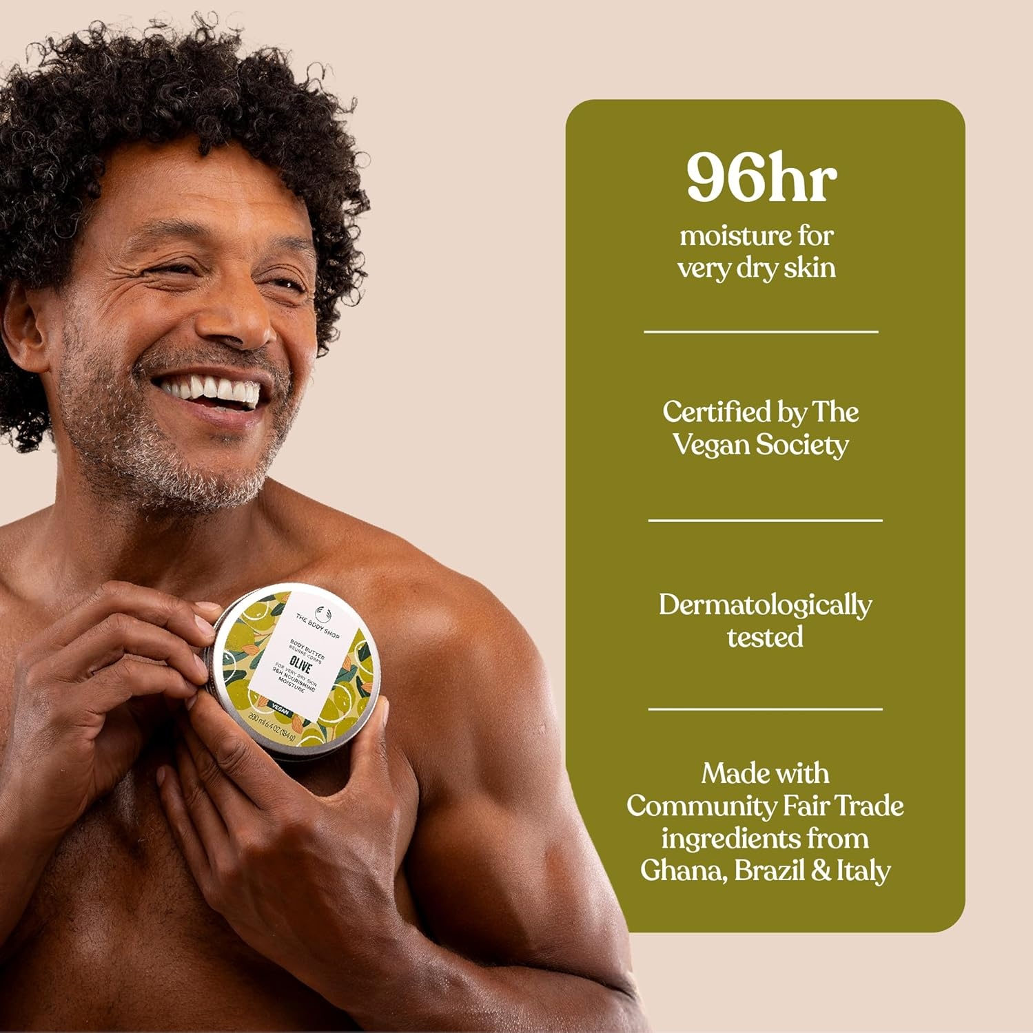 imageThe Body Shop Olive Body Butter Nourishing amp Moisturizing Skincare for Very Dry Skin Vegan 675 oz