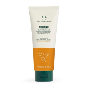 The Body Shop Vitamin C Glow Boosting Microdermabrasion – Exfoliation for Tired, Dull Skin – Vegan – 100ml